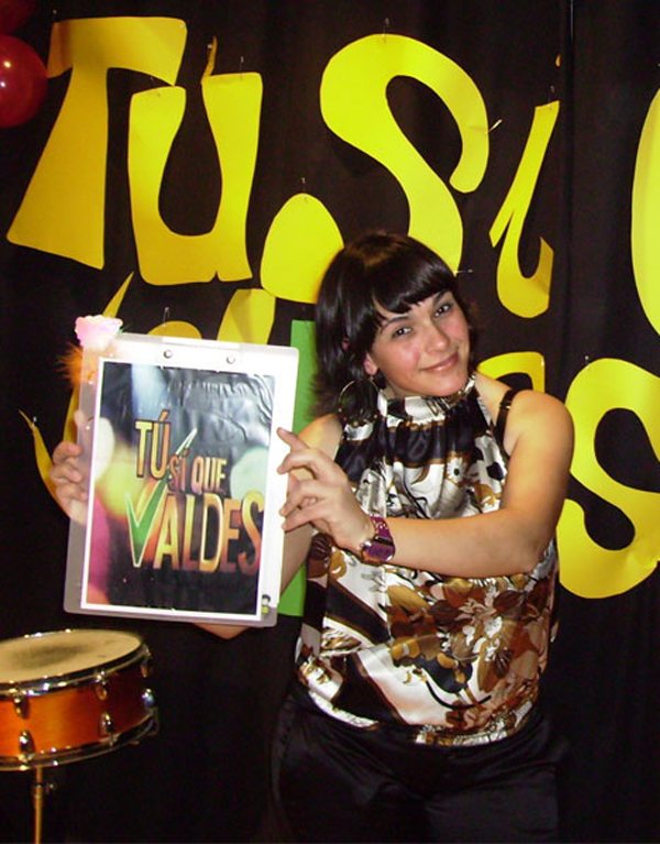 Presentadora