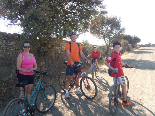 Bicicletas en ruta